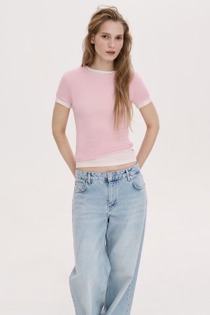 БАЗОВА ФУТБОЛКА ОБТИСЛОГО КРОЮ  1267 зображення